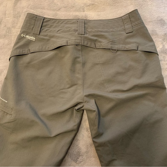 Columbia Omni-heat Titanium Active Hiking Pants Cargo style low rise - Picture 4 of 16